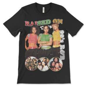 Raised On 90s R B Music Retro Aesthetic Fan Unisex T-Shirt